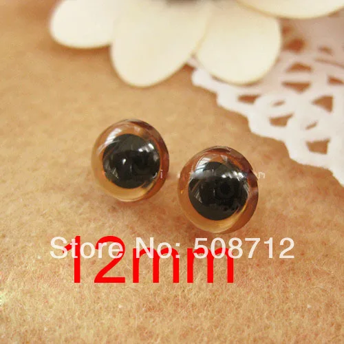 Free shipping!!!!100pcs 12mm Dark brown Sew-in Acrylic Eyes Bears Dolls/Toy eyes/Sew eyes
Free shipping!!!!100pcs 12mm Dark brown Sew-in Acrylic Eyes Bears Dolls/Toy eyes/Sew eyes