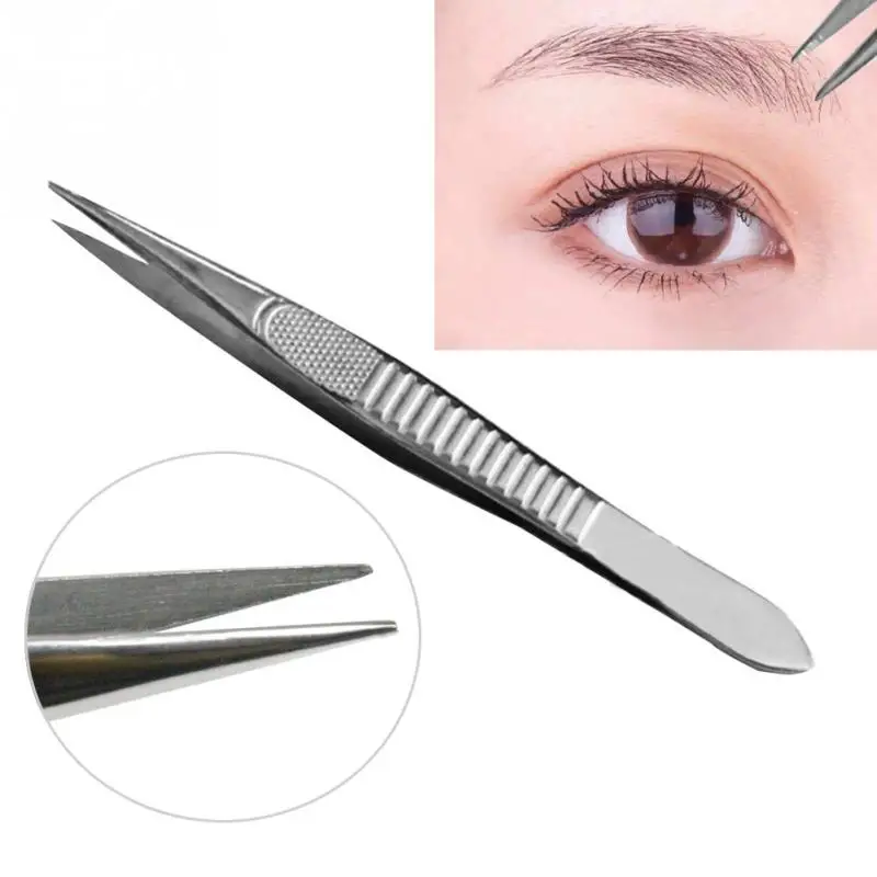 1pcs Professional Straight Eyebrow Tweezer Stainless Steel Eyebrow Clips Tweezers Makeup Tool High Quality -30
1pcs Professional Straight Eyebrow Tweezer Stainless Steel Eyebrow Clips Tweezers Makeup Tool High Quality -30