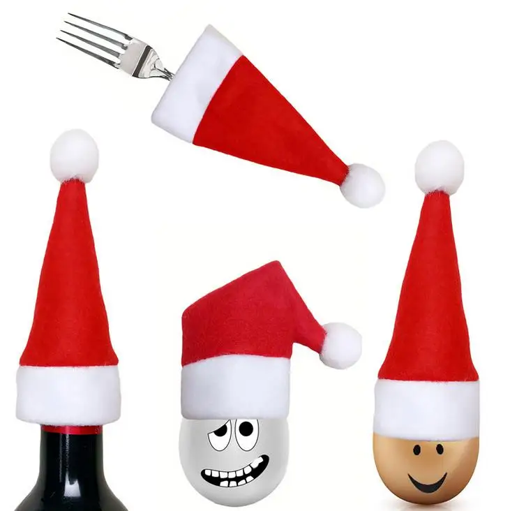 500pcs Christmas Santa Hat Cup Hat 11*7 cm Mini Santa Cover Christmas Gift Wine Bottle Cover Party Table Decoration
500pcs Christmas Santa Hat Cup Hat 11*7 cm Mini Santa Cover Christmas Gift Wine Bottle Cover Party Table Decoration
