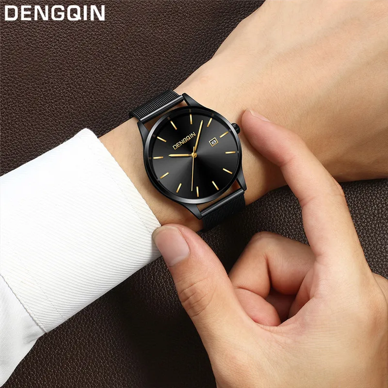 Fashion Mens Business Male Watch Classic Quartz Stainless Steel Date Wrist Watch Orologio Uomo Watch for Men
Fashion Mens Business Male Watch Classic Quartz Stainless Steel Date Wrist Watch Orologio Uomo Watch for Men