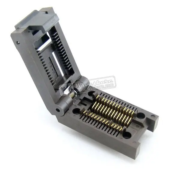 SOP28 SO28 SOIC28 FP-28-1.27-07 Enplas IC Test Burn-In Socket Programming Adapter 7.9mm Width 1.27mm Pitch
SOP28 SO28 SOIC28 FP-28-1.27-07 Enplas IC Test Burn-In Socket Programming Adapter 7.9mm Width 1.27mm Pitch