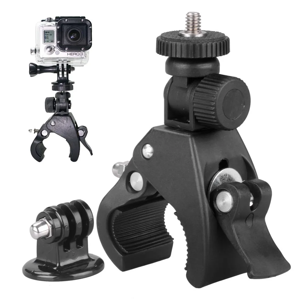 Крепление для камеры на руль велосипеда мотоцикла с зажимом для Gopro Hero 7 6 5 4 xiaomi yi GP73
Крепление для камеры на руль велосипеда мотоцикла с зажимом для Gopro Hero 7 6 5 4 xiaomi yi GP73