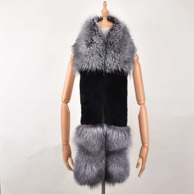 Real Silver fox fur rex rabbit Scarf luxury fur Collar Winter Fashion Women men Soft Red Fox fur long Scarf round Shawl Luxury
Real Silver fox fur rex rabbit Scarf luxury fur Collar Winter Fashion Women men Soft Red Fox fur long Scarf round Shawl Luxury