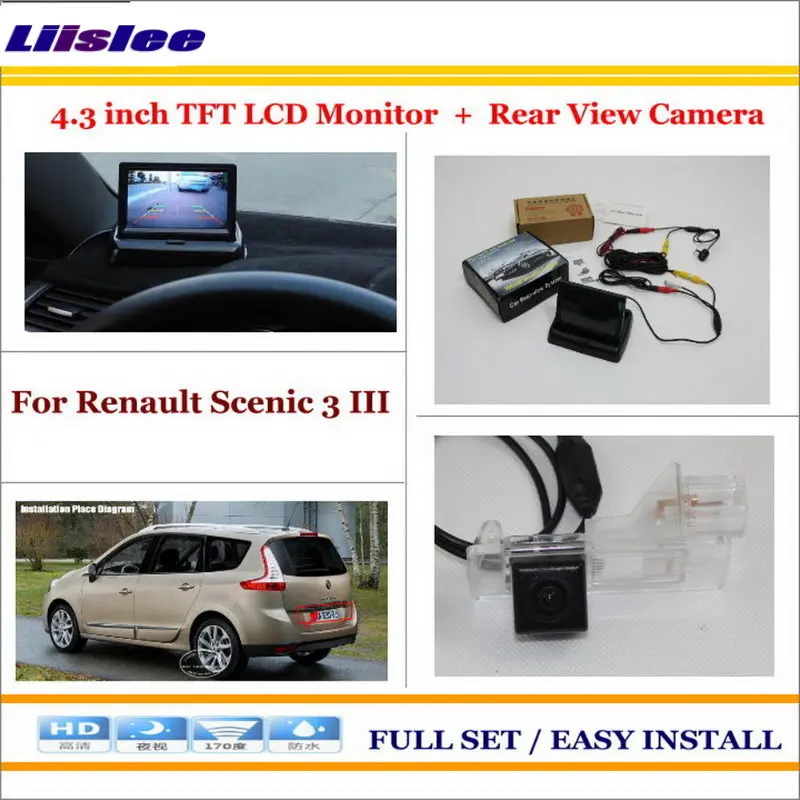 Auto Camera For Renault Scenic 3 Auto Reverse Backup Rear Camera 4.3" TFT LCD Screen Monitor Rearview Parking System
Auto Camera For Renault Scenic 3 Auto Reverse Backup Rear Camera 4.3" TFT LCD Screen Monitor Rearview Parking System