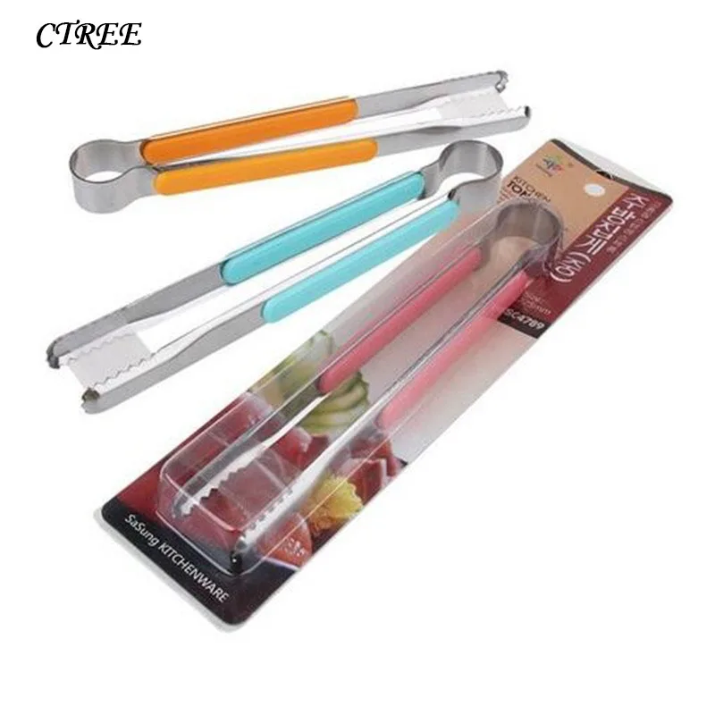 CTREE 1 Pcs Creative ABS Anti-Hot Stainless Steel Clip BBQ Tongs Clamp Food Clip Salad Toast Barbecue Kitchen Accessories C325
CTREE 1 Pcs Creative ABS Anti-Hot Stainless Steel Clip BBQ Tongs Clamp Food Clip Salad Toast Barbecue Kitchen Accessories C325