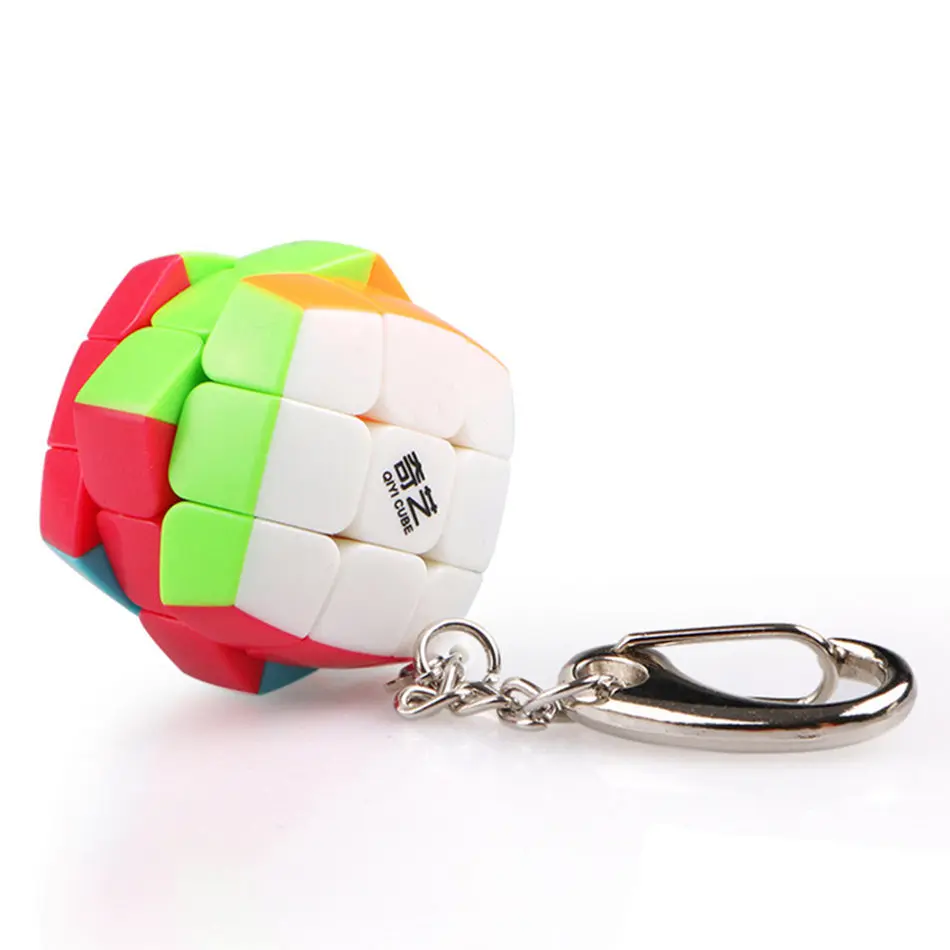 QiYi 3x3 Magic Cube 30mm Size Keychain Decoration If Uou Need a Special Jewelry This is Good | Игрушки и хобби
