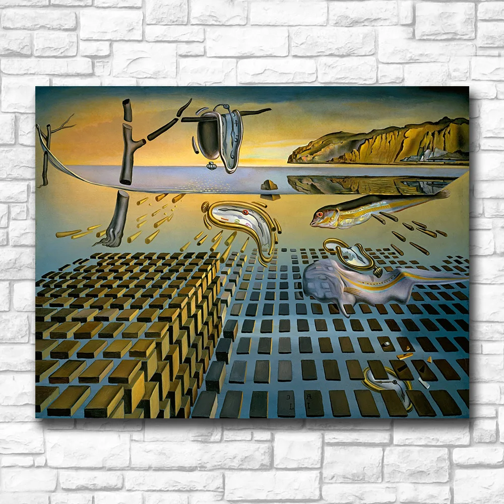 Wxkoil Salvador Dali The Disintegration Wall Art Pictures For Living Room Home Decor Canvas Oil Painting Printed No Frame
Wxkoil Salvador Dali The Disintegration Wall Art Pictures For Living Room Home Decor Canvas Oil Painting Printed No Frame