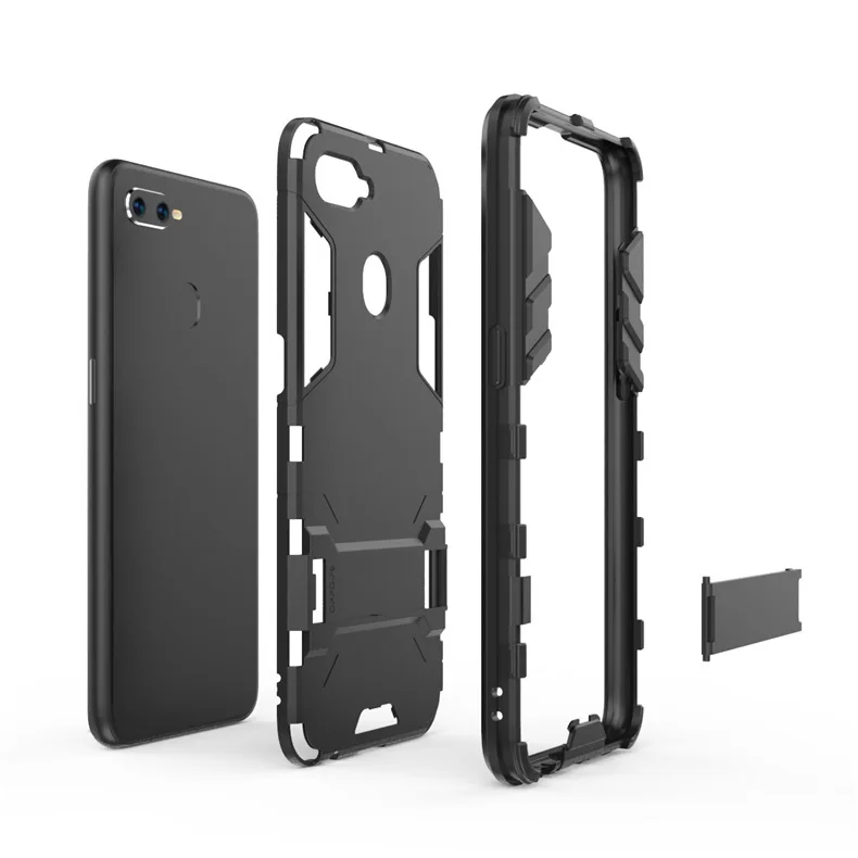 2 in 1 Shockproof Phone Case for OPPO F9 Stand Back Kickstand Protection Cover For OPPO F9 Case
2 in 1 Shockproof Phone Case for OPPO F9 Stand Back Kickstand Protection Cover For OPPO F9 Case