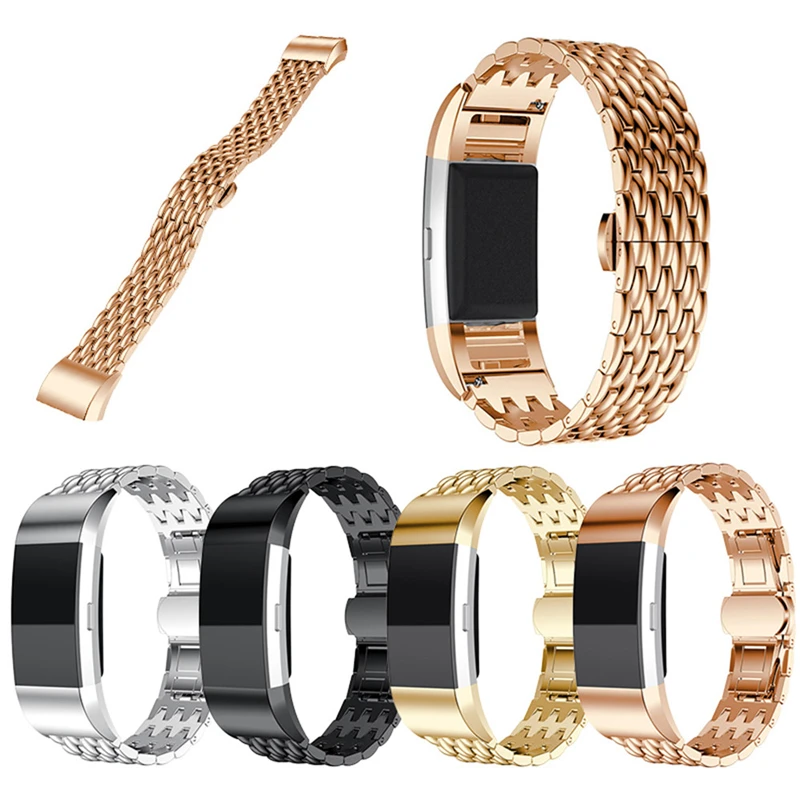 Stainless Steel Metal Replacement Wristband for Fitbit Charge 2 Classical Watch bands
Stainless Steel Metal Replacement Wristband for Fitbit Charge 2 Classical Watch bands