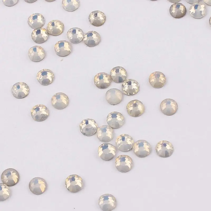 SS3-SS34 White Opal Shiny 3D Nail Art Rhinestone Non Hotfix Flatback Glue On Rhinestones For DIY Nail Art
SS3-SS34 White Opal Shiny 3D Nail Art Rhinestone Non Hotfix Flatback Glue On Rhinestones For DIY Nail Art