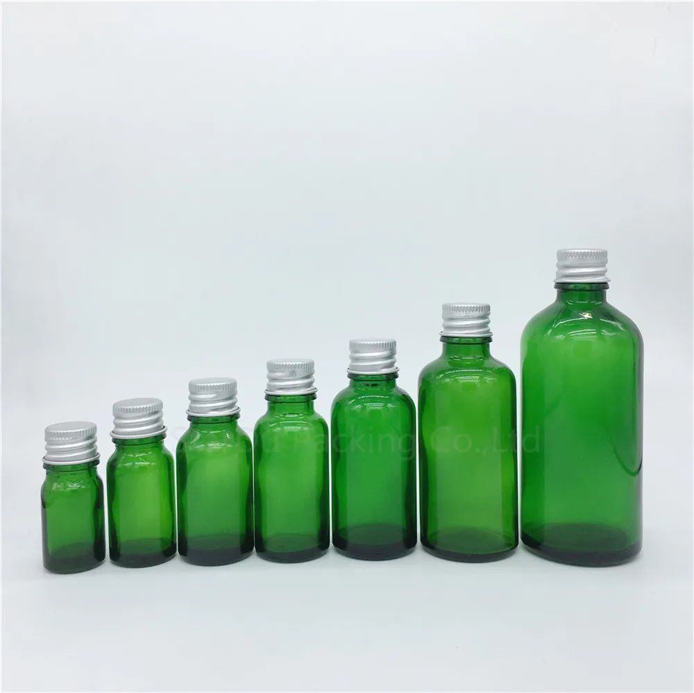 100x 5ml/10ml/15ml/20ml Green Glass Bottle Vials Essential Oil Bottle with Aluminum cap /30ML/50ml/100ml Perfume bottles
100x 5ml/10ml/15ml/20ml Green Glass Bottle Vials Essential Oil Bottle with Aluminum cap /30ML/50ml/100ml Perfume bottles