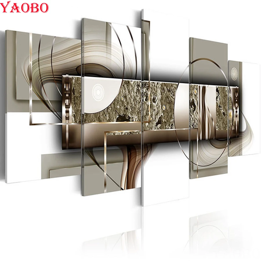 Diy diamond Painting 5 Panel Circles Modern abstract square round drill full embroidery diamond mosaic painting 5D Home Decor
Diy diamond Painting 5 Panel Circles Modern abstract square round drill full embroidery diamond mosaic painting 5D Home Decor