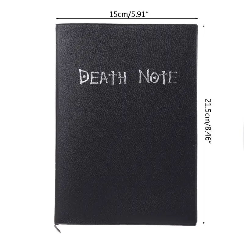 Death Note Agenda Organizer Vintage Notebook & Feather Pen Book Writing Journal School and Office Supplies
Death Note Agenda Organizer Vintage Notebook & Feather Pen Book Writing Journal School and Office Supplies