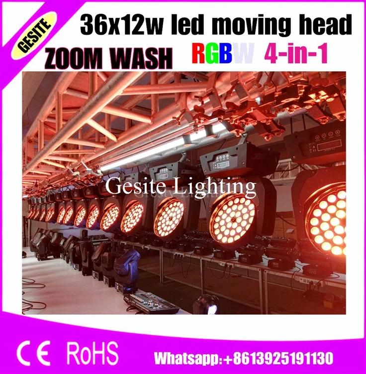 2pcs/lot 36x10w RGBW 4 in 1 Full color zoom shaking his head/led moving hed lighting/Focus light effect light/Stage performance
2pcs/lot 36x10w RGBW 4 in 1 Full color zoom shaking his head/led moving hed lighting/Focus light effect light/Stage performance