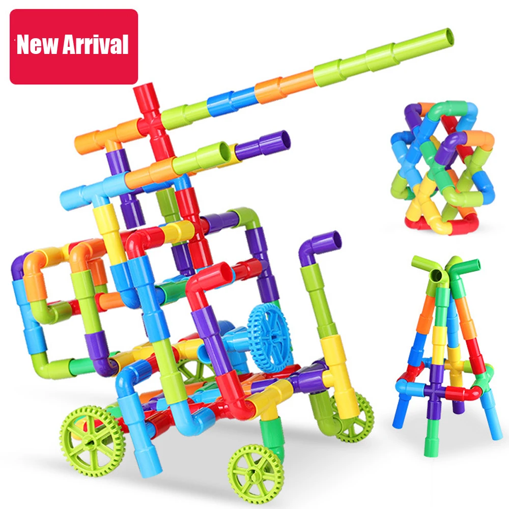 38-306 Construction Water Pipe Building Blocks Toys for Baby Plastic DIY Assembling Pipeline Tunnel Blocks Toys for Children
38-306 Construction Water Pipe Building Blocks Toys for Baby Plastic DIY Assembling Pipeline Tunnel Blocks Toys for Children