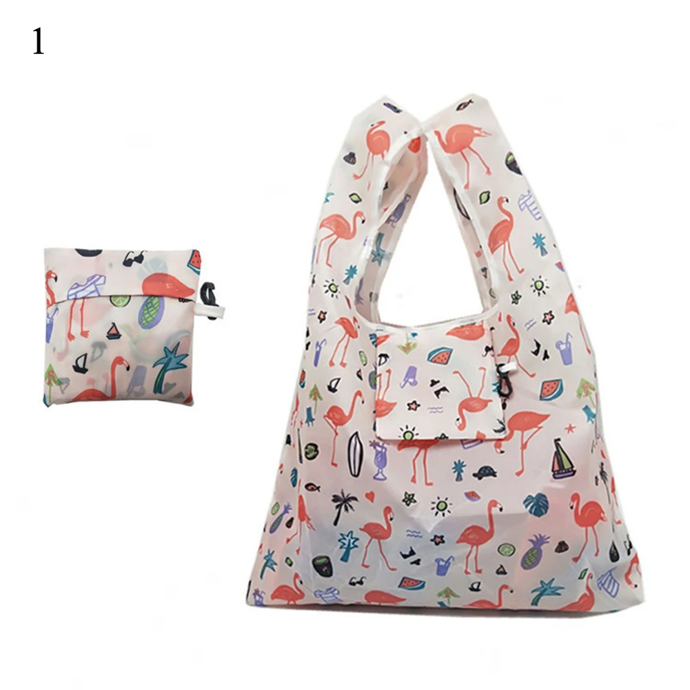 2019 Polyester Foldable Reusable Shopping Bag Flamingo Floral Printed Recycle Eco Friendly Tote Bag Fruit Vegetable Shopping Bag
2019 Polyester Foldable Reusable Shopping Bag Flamingo Floral Printed Recycle Eco Friendly Tote Bag Fruit Vegetable Shopping Bag