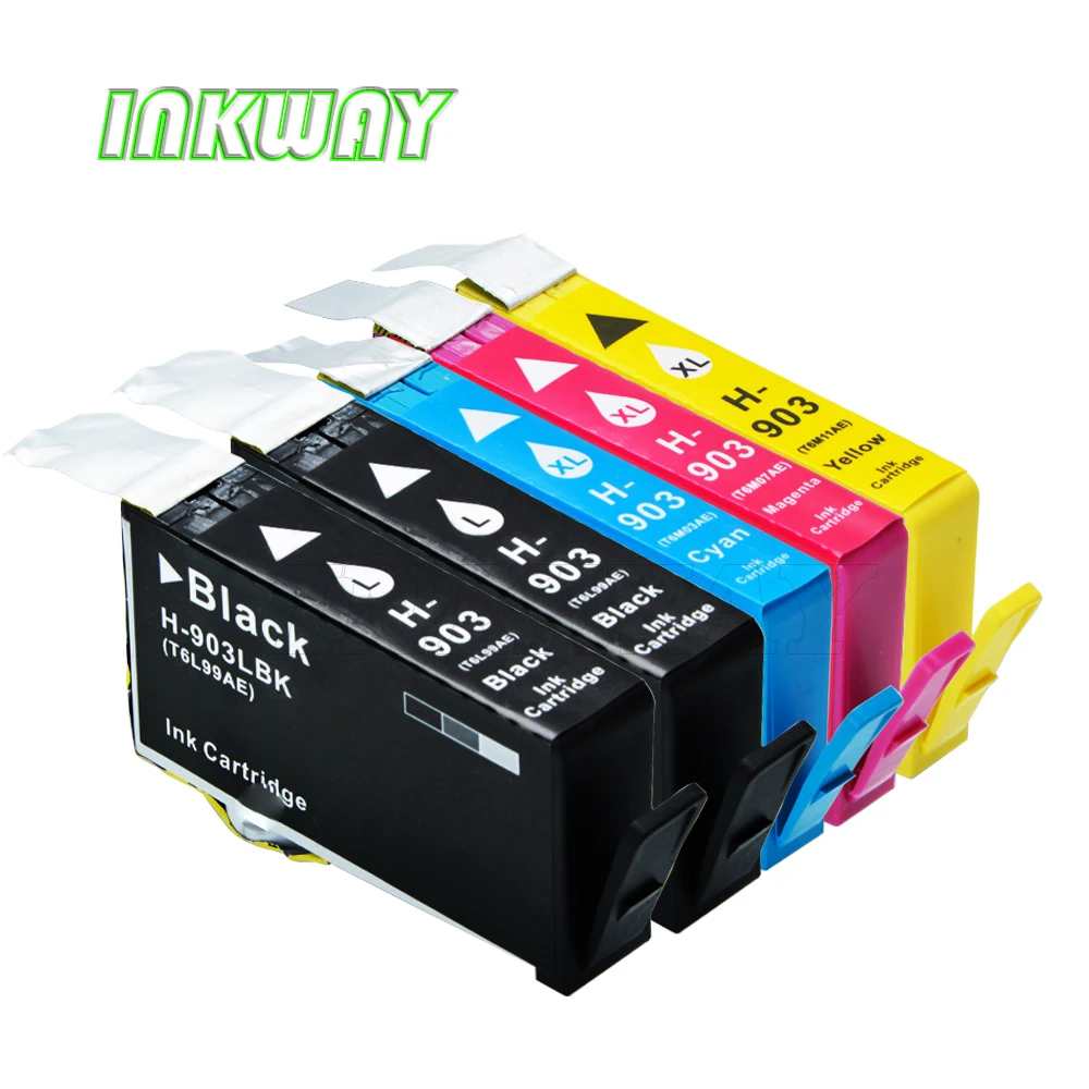 5 Remanufactured HP 903XL Ink Cartridges High Capacity with Chip Work with HP Officejet Pro 6950 6960 6970 All-in-One
5 Remanufactured HP 903XL Ink Cartridges High Capacity with Chip Work with HP Officejet Pro 6950 6960 6970 All-in-One