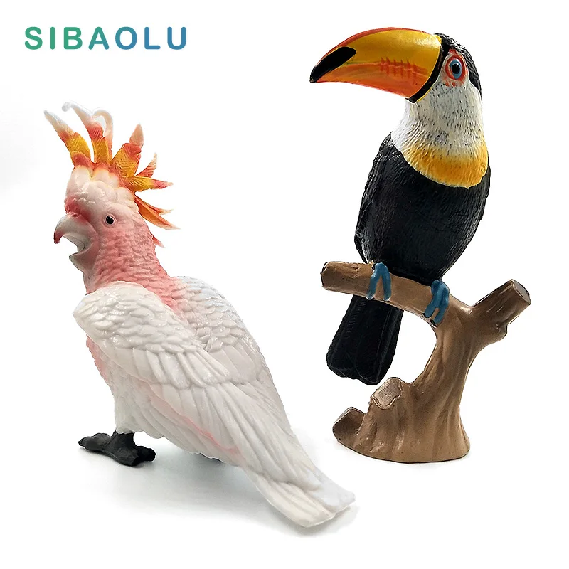 Simulation Toucan Cockatoo figure Animal Model Bird Parrot Figurine home decor miniature fairy garden decoration accessories toy
Simulation Toucan Cockatoo figure Animal Model Bird Parrot Figurine home decor miniature fairy garden decoration accessories toy
