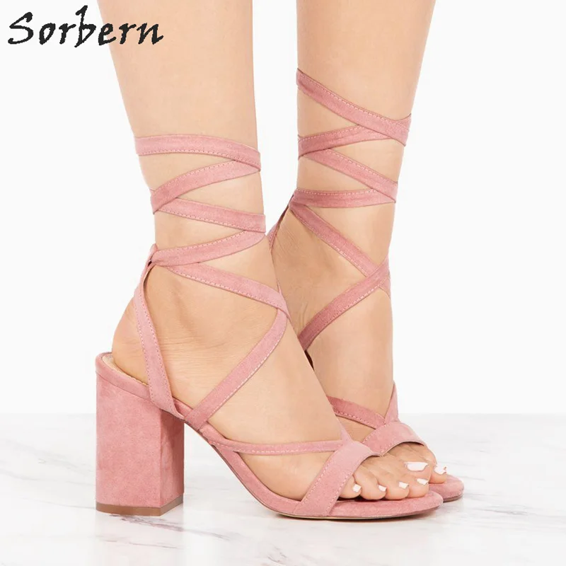 Sorbern Candy Color Cross Traps Hoof Heel Sandals Slingbacks Women Block Heels Summer Shoes New Diy Colors 2019 New Sandals Lady
Sorbern Candy Color Cross Traps Hoof Heel Sandals Slingbacks Women Block Heels Summer Shoes New Diy Colors 2019 New Sandals Lady
