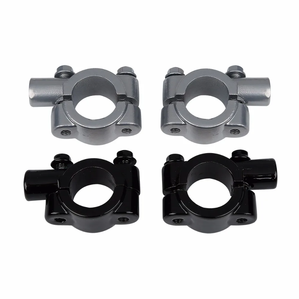 Universal 10mm Mirrors Clamp On Mount Adapter For 7/8" 22mm Motocycle Handlebar Silver Black ATV UTV
Universal 10mm Mirrors Clamp On Mount Adapter For 7/8" 22mm Motocycle Handlebar Silver Black ATV UTV