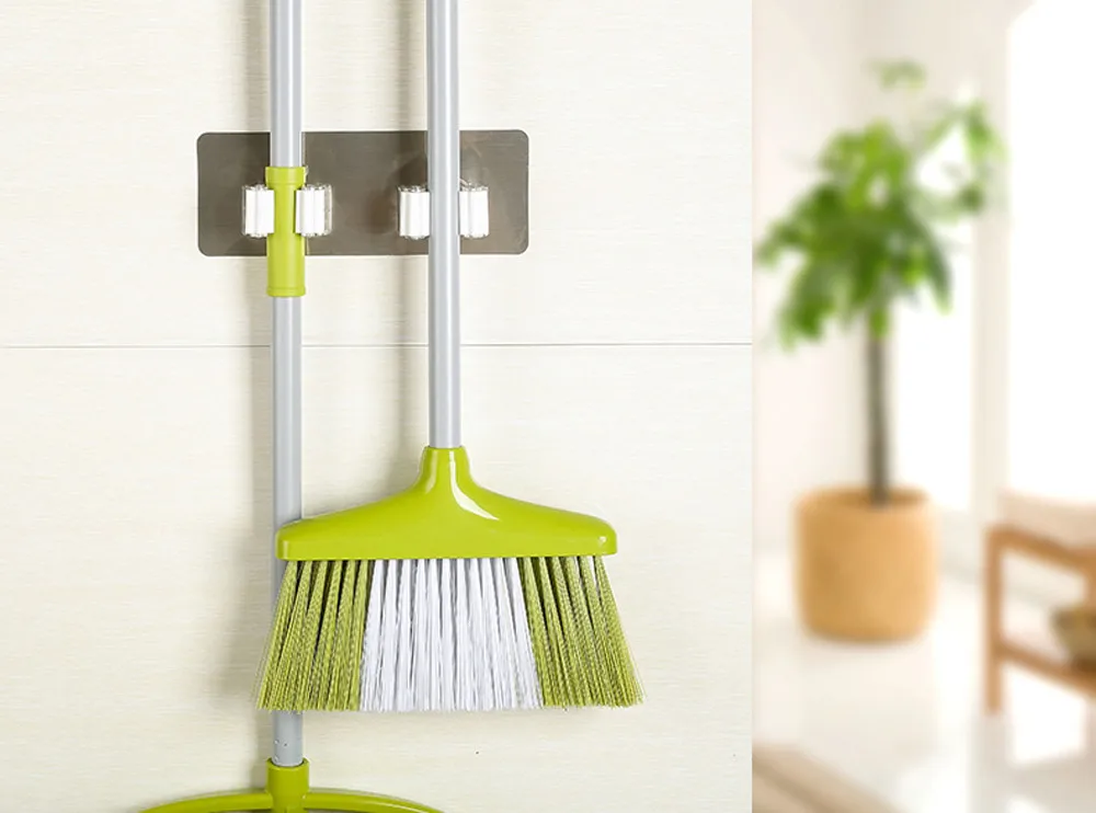 Stylish Wall Mounted Mop Organizer Holder Brush Broom Hanger Storage Rack Kitchen Tools High Quality Free Shipping A80
Stylish Wall Mounted Mop Organizer Holder Brush Broom Hanger Storage Rack Kitchen Tools High Quality Free Shipping A80