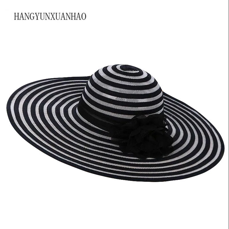 2019 New Summer Women's Straw Panama Hats With Black Striped Female Overflowed Floppy Fashion Wide Brim Sun Hat With Flowers
2019 New Summer Women's Straw Panama Hats With Black Striped Female Overflowed Floppy Fashion Wide Brim Sun Hat With Flowers
