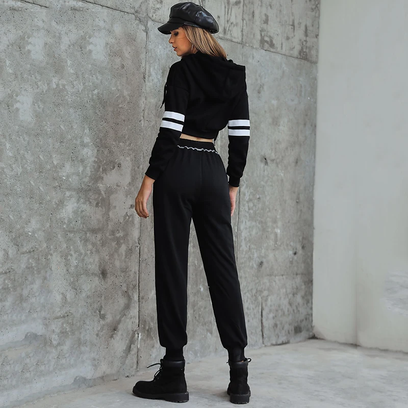 new Korean autumn black hoodies girl streetwear kpop short hoodies girl hooded sweatshirt female with zipper FR022
new Korean autumn black hoodies girl streetwear kpop short hoodies girl hooded sweatshirt female with zipper FR022