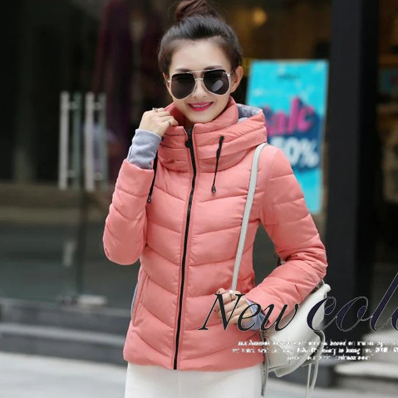 2017 HOT SALE WOMEN AUTUMN WINTER JACKET SHORT WARM FASHION STAND COLLAR HOODED FEMALE PARKA COTTON WADDING COAT ZL522
2017 HOT SALE WOMEN AUTUMN WINTER JACKET SHORT WARM FASHION STAND COLLAR HOODED FEMALE PARKA COTTON WADDING COAT ZL522