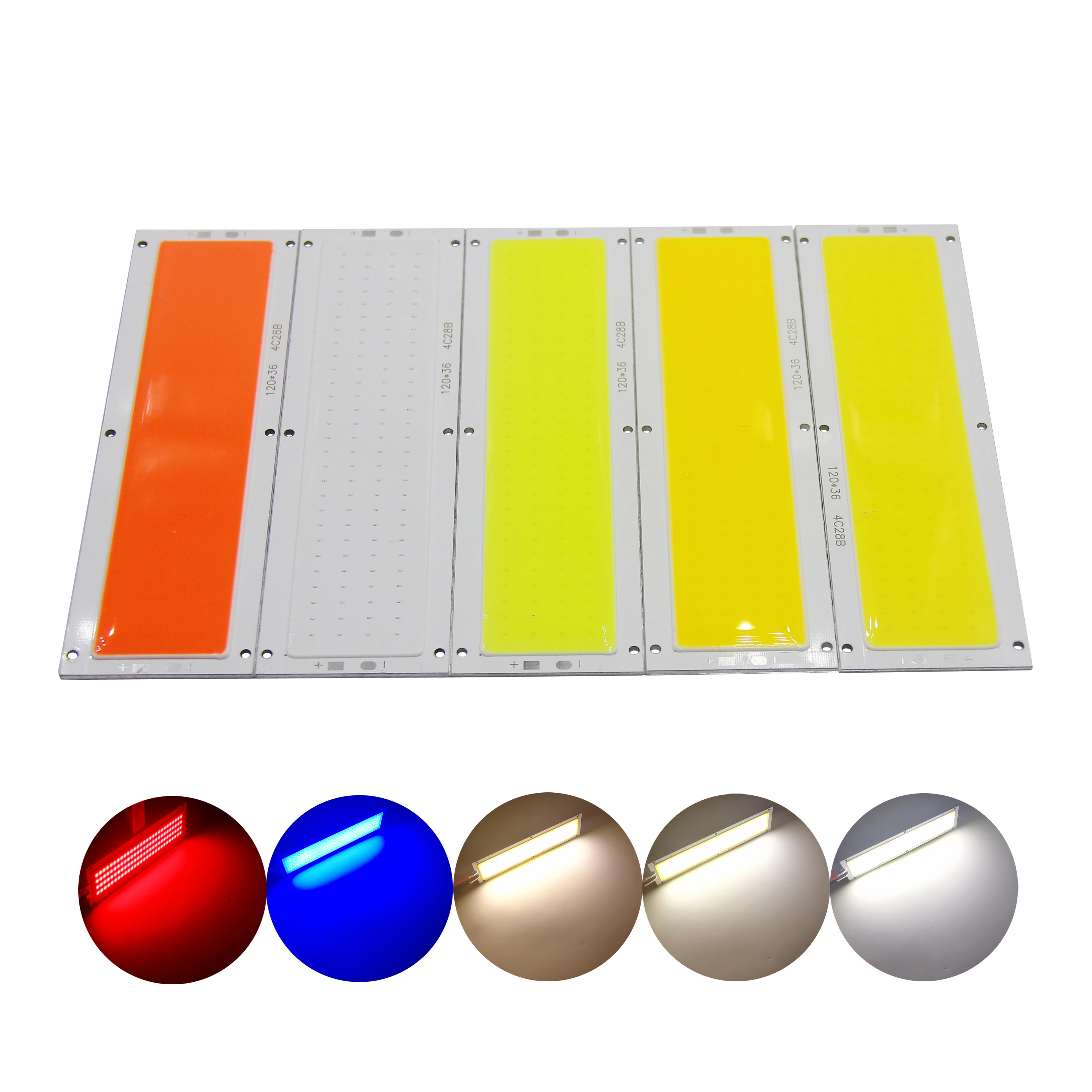 Светодиодная лента cob 10 шт./лот 120 мм 36 12 В лм Вт|cob led strip|light manufacturingcob |