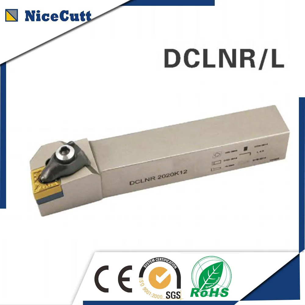 DCLNL2525M12 Nicecutt внешний токарный инструмент держатель для CNMG вставной | Инструменты