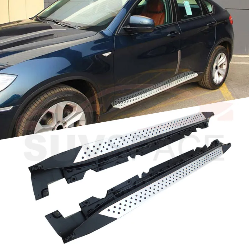 Side step Fit for BMW X6 E71 2008-2014 aluminium left right running board Nerf bar
Side step Fit for BMW X6 E71 2008-2014 aluminium left right running board Nerf bar