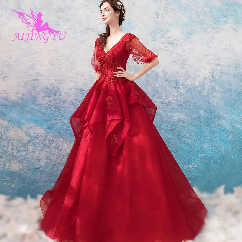 AIJINGYU 2021 2020 white Customized new hot selling cheap ball gown lace up back formal bride dresses wedding dress TJ284
AIJINGYU 2021 2020 white Customized new hot selling cheap ball gown lace up back formal bride dresses wedding dress TJ284