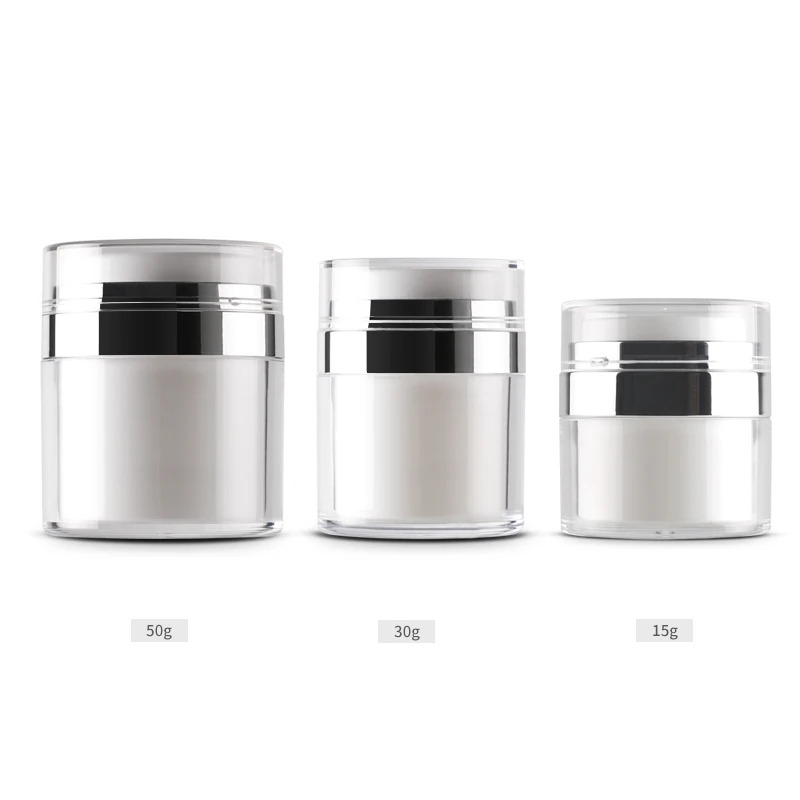 6 pcs 15 g 30 g 50 g plastic pump empty cream container jar canister my mini bottle free Shipping new
6 pcs 15 g 30 g 50 g plastic pump empty cream container jar canister my mini bottle free Shipping new
