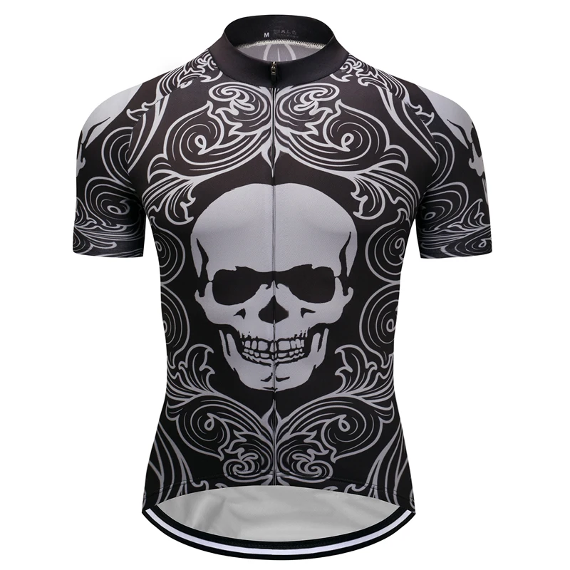2020 Fashion Mens Short Sleeve Cycling Breathable Jersey Popular Skull Pattern Shirt Tops Garments Wear Bike Riding Shirt Outfit
2020 Fashion Mens Short Sleeve Cycling Breathable Jersey Popular Skull Pattern Shirt Tops Garments Wear Bike Riding Shirt Outfit