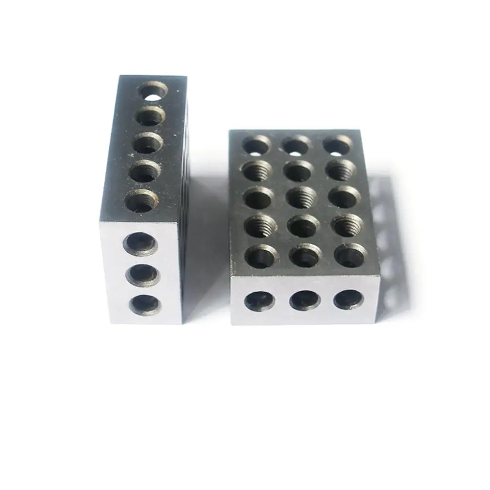 2pcs/set 23 Holes Hardened Steel 1-2-3" Precision Matched Machinist Tool 23 Holes 25-50-75mm Block Gauge
2pcs/set 23 Holes Hardened Steel 1-2-3" Precision Matched Machinist Tool 23 Holes 25-50-75mm Block Gauge
