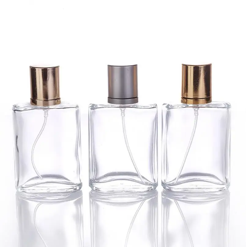 Wholesale 30ml Transparent Square Gold and Gray Aluminum Cap Glass Perfume Spray Bottle
Wholesale 30ml Transparent Square Gold and Gray Aluminum Cap Glass Perfume Spray Bottle