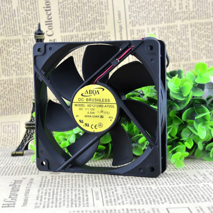 Free Delivery. 12025 DC12V AD1212MS A70GL 12 cm12 cm with 0.34 A power supply fan
Free Delivery. 12025 DC12V AD1212MS A70GL 12 cm12 cm with 0.34 A power supply fan
