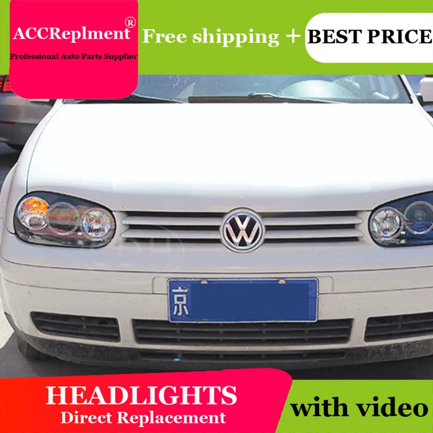 AUTO.PRO for vw golf 4 98-05 headlights Angel Eyes light + xenon lens LED car light H7 h1 led light car styling
AUTO.PRO for vw golf 4 98-05 headlights Angel Eyes light + xenon lens LED car light H7 h1 led light car styling