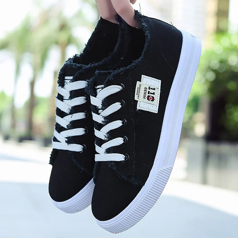 Dropshipping Canvas Flats Women Shoes Casual Flats Lace-up Canvas Shoes Fashion Female Spring/Autumn Flats Shoes Solid White
Dropshipping Canvas Flats Women Shoes Casual Flats Lace-up Canvas Shoes Fashion Female Spring/Autumn Flats Shoes Solid White