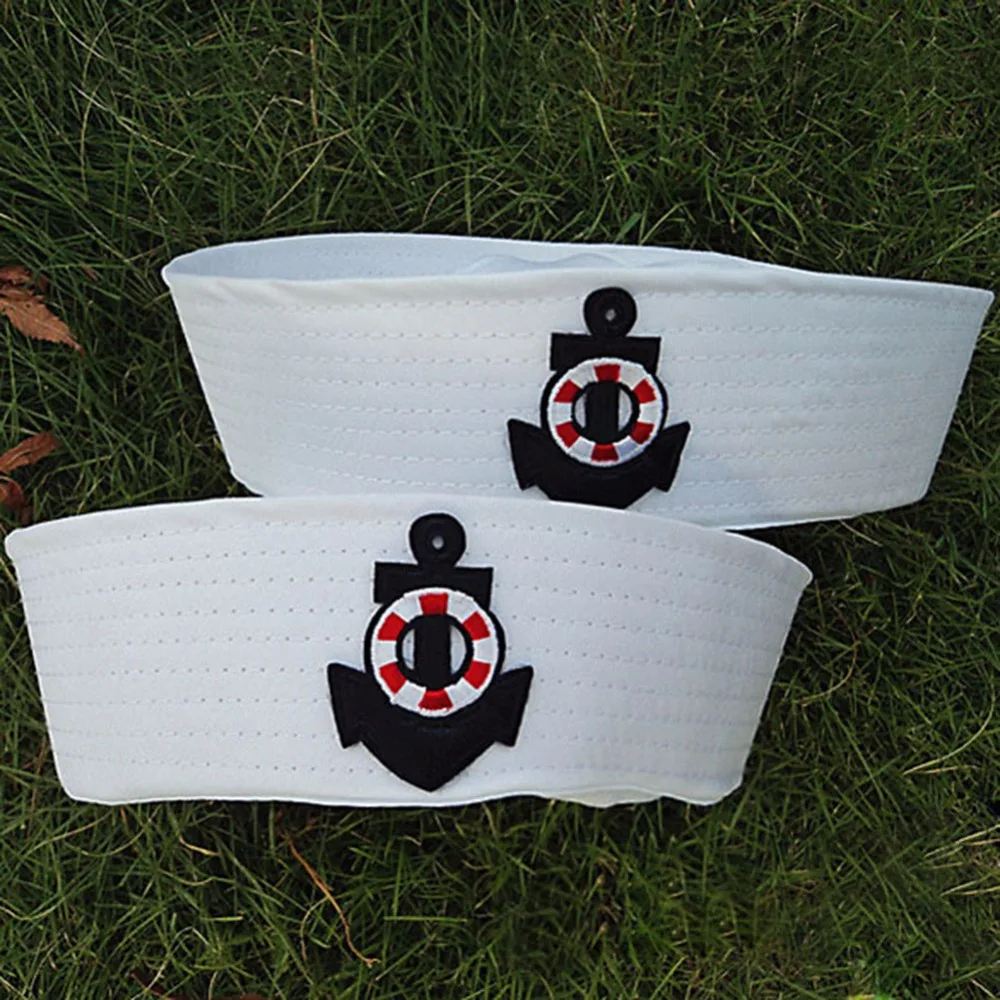 Vintage White Captain Sailor Hats Military Caps Navy Army Hat with Anchor Cosplay Dress Accessories Adult Child Military Hats
Vintage White Captain Sailor Hats Military Caps Navy Army Hat with Anchor Cosplay Dress Accessories Adult Child Military Hats