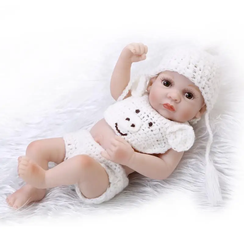 27CM Sleeping Shower Baby Newborn Dolls Lifelike Full Silicone Vinyl Reborn Dolls Kid Toys Bjd Doll Bonecas Brinquedos Baby Gift
27CM Sleeping Shower Baby Newborn Dolls Lifelike Full Silicone Vinyl Reborn Dolls Kid Toys Bjd Doll Bonecas Brinquedos Baby Gift