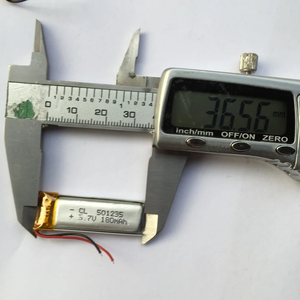 10pcs Large supply of 051235 3.7v 180mah thium polymer battery Bluetooth headset | Электроника