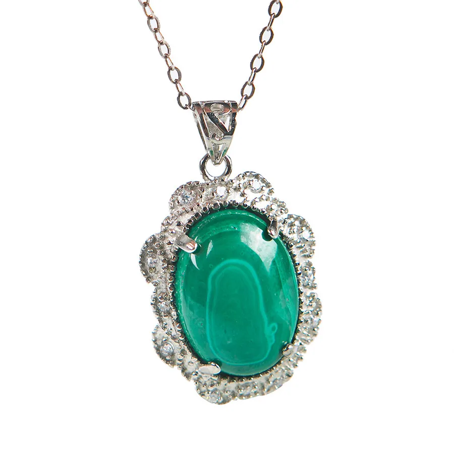Genuine Green Chrysocolla Malachite Natural Stone Women Jewelry Fashion Healing Pendant
Genuine Green Chrysocolla Malachite Natural Stone Women Jewelry Fashion Healing Pendant