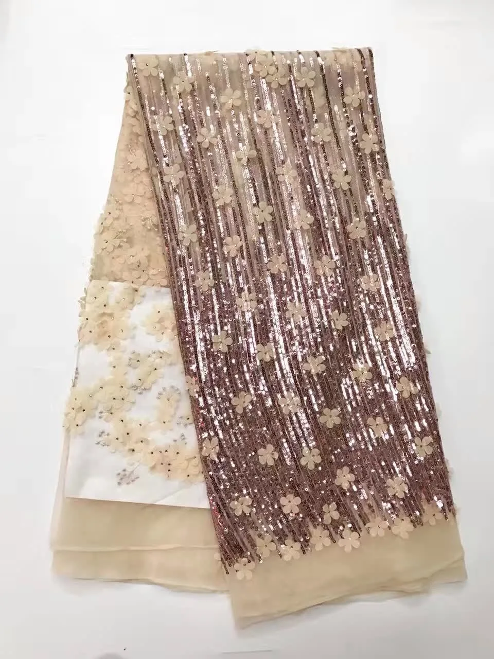 Golden Beaded Lace Fabric 2016 Fashion African Lace Fabric Tulle With Stones African French Lace Fabric High Quality ALC-J1109
Golden Beaded Lace Fabric 2016 Fashion African Lace Fabric Tulle With Stones African French Lace Fabric High Quality ALC-J1109
