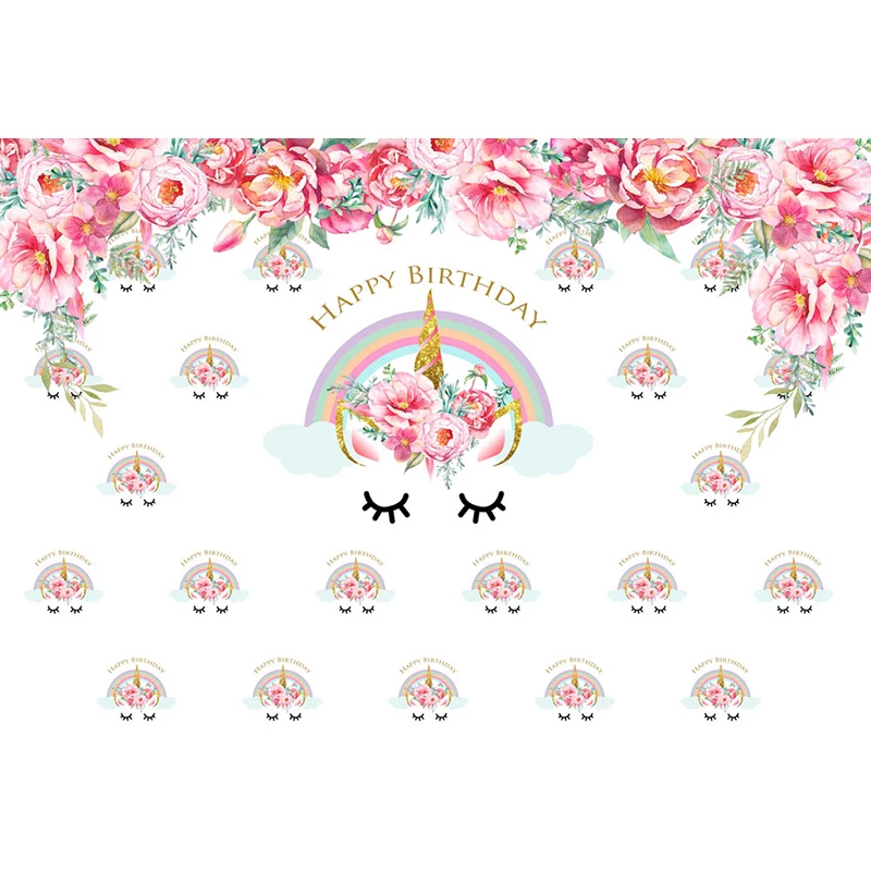 Vinyl Unicorn Theme newborn children Birthday Party Backdrop for Photography Step Repeat Photo Background G-417
Vinyl Unicorn Theme newborn children Birthday Party Backdrop for Photography Step Repeat Photo Background G-417