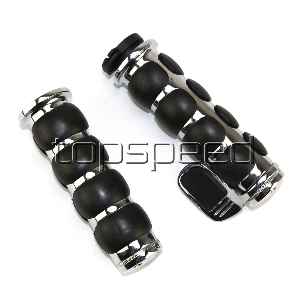 1 inch Motorcycle Handle Grips With Throttle Boss for Honda Suzuki Kawasaki Yamaha Chromed
1 inch Motorcycle Handle Grips With Throttle Boss for Honda Suzuki Kawasaki Yamaha Chromed