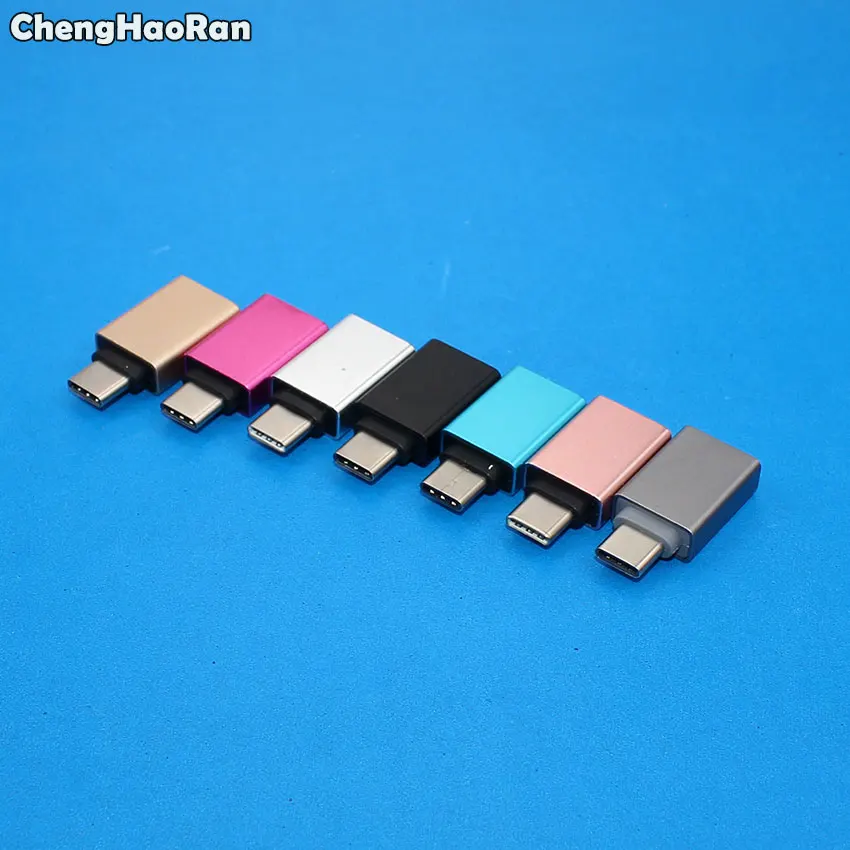 ChengHaoRan Metal 5pcs USB Type-C Male to USB 3.0 Female Converter Adapter OTG for Nexus 5X 6P Xiaomi Mi4C 4S Mi5 Plus Zuk Z2
ChengHaoRan Metal 5pcs USB Type-C Male to USB 3.0 Female Converter Adapter OTG for Nexus 5X 6P Xiaomi Mi4C 4S Mi5 Plus Zuk Z2