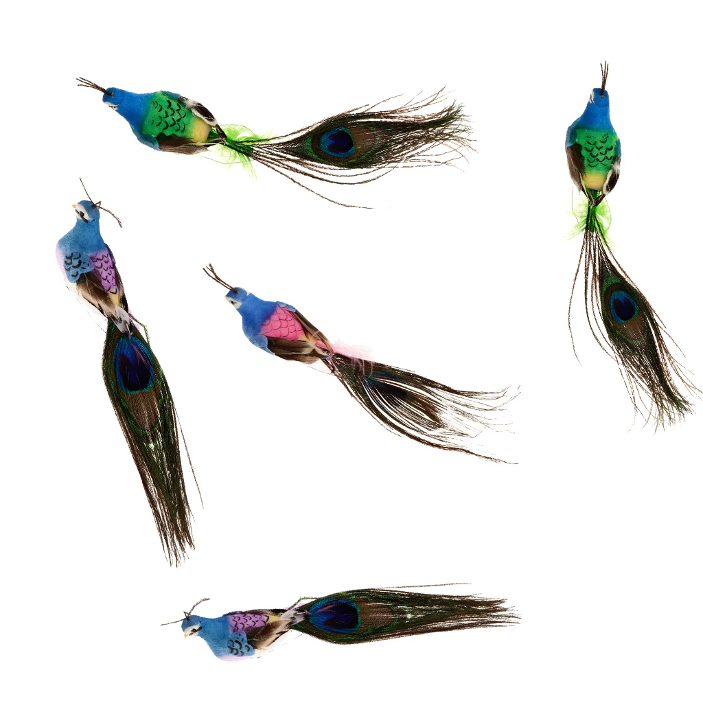 5pcs Creative Craft Small Peacock Birds Statue Ornament FOR Home/Garden/Lawn/Balcony Garden Decor
5pcs Creative Craft Small Peacock Birds Statue Ornament FOR Home/Garden/Lawn/Balcony Garden Decor
