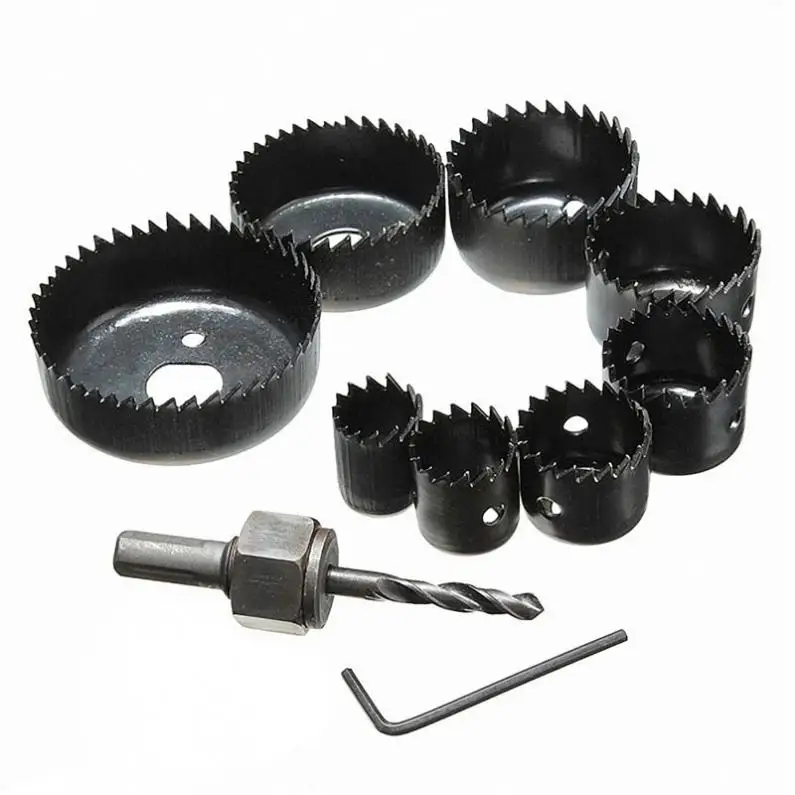 10pcs/lot DIY Hole Saw Bit Cutting Set Kit 19-64mm Wood Sheet Metal Alloys Circular Round Case Drill Bits Wood Metal Sheet Alloy
10pcs/lot DIY Hole Saw Bit Cutting Set Kit 19-64mm Wood Sheet Metal Alloys Circular Round Case Drill Bits Wood Metal Sheet Alloy
