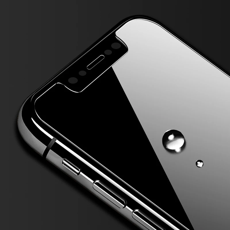 Закаленное стекло пленка для iphone x 5 6 7 6S 4 se Xs XR Max 8 Plus|Защитные стёкла и плёнки